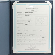 Lade das Bild in den Galerie-Viewer, Tiffany & Co.Verlobungsring Platin 950 - Gr.49 - Box & Zertifikat 0,22 ct - VS1