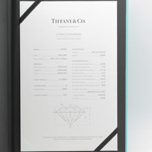 Lade das Bild in den Galerie-Viewer, Tiffany & Co. Verlobungsring Platin 950- Gr.51 - Box & Zertifikat 0,23 ct - VVS1