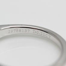 Lade das Bild in den Galerie-Viewer, Tiffany & Co. Verlobungsring Platin 950- Gr.50 - Box & Zertifikat 0,20 ct - VVS2