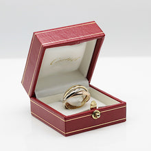 Lade das Bild in den Galerie-Viewer, Les must de Cartier Trinity Tricolour 18KT Gold mit Cartier Box in Gr. 52