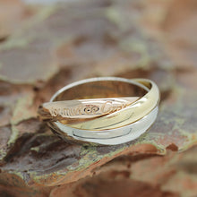 Lade das Bild in den Galerie-Viewer, Cartier Trinity Tricolour 18KT Gold mit Cartier Box in Gr. 54