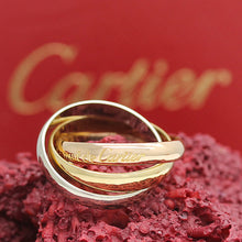Lade das Bild in den Galerie-Viewer, Les must de Cartier Trinity Tricolour 18KT Gold mit Cartier Box in Gr. 51