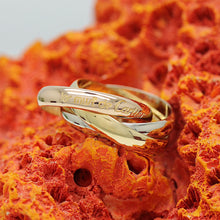 Lade das Bild in den Galerie-Viewer, Les must de Cartier Trinity Tricolour 18KT Gold mit Cartier Box in Gr. 49