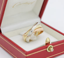 Lade das Bild in den Galerie-Viewer, Cartier Trinity Tricolour 18KT Gold mit Cartier Box in Gr. 55