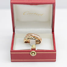 Lade das Bild in den Galerie-Viewer, Les must de Cartier Trinity Tricolour 18KT Gold mit Cartier Box in Gr. 51