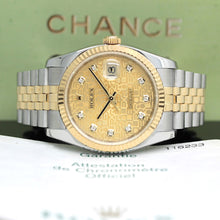 Lade das Bild in den Galerie-Viewer, Datejust Stahl/Gold Ref : 116233
