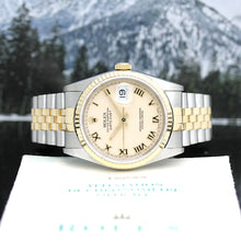 Lade das Bild in den Galerie-Viewer, Datejust Stahl/Gold Ref : 16233