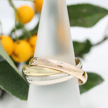 Lade das Bild in den Galerie-Viewer, Cartier Trinity Tricolour 18KT Gold mit Cartier Box in Gr. 54