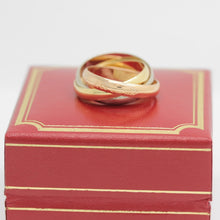 Lade das Bild in den Galerie-Viewer, Les must de Cartier Trinity Tricolour 18KT Gold mit Cartier Box in Gr. 51