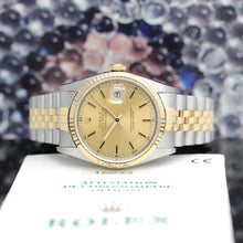 Lade das Bild in den Galerie-Viewer, Datejust Stahl/Gold Ref : 16233