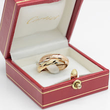Lade das Bild in den Galerie-Viewer, Les must de Cartier Trinity Tricolour 18KT Gold mit Cartier Box in Gr. 51