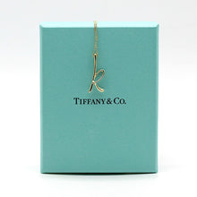 Lade das Bild in den Galerie-Viewer, Tiffany & Co. K Anhänger in 18KT Gold mit Box