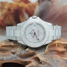 Lade das Bild in den Galerie-Viewer, Rolex Yachtmaster Medium Stahl/Platin Ref: 168622 mit Rolex Box & Papiere