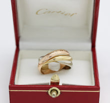 Lade das Bild in den Galerie-Viewer, Cartier Trinity Tricolour 18KT Gold mit Cartier Box in Gr. 54