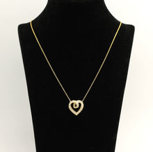 Lade das Bild in den Galerie-Viewer, Tiffany & Co. Herz Diamantanhänger in 18KT Gold mit Box