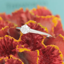 Lade das Bild in den Galerie-Viewer, Tiffany & Co. Verlobungsring Platin 950-Gr.51 - Box & Zertifikat 0,31 ct - VS1