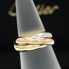 Lade das Bild in den Galerie-Viewer, Les must de Cartier Trinity Tricolour 18KT Gold mit Cartier Box in Gr. 49
