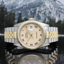 Lade das Bild in den Galerie-Viewer, Datejust Stahl/Gold Ref : 16233