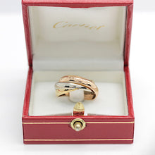 Lade das Bild in den Galerie-Viewer, Les must de Cartier Trinity Tricolour 18KT Gold mit Cartier Box in Gr. 51