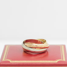 Lade das Bild in den Galerie-Viewer, Les must de Cartier Trinity Tricolour 18KT Gold mit Cartier Box in Gr. 51