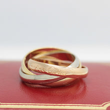 Lade das Bild in den Galerie-Viewer, Les must de Cartier Trinity Tricolour 18KT Gold mit Cartier Box in Gr. 52