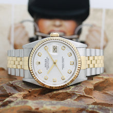Lade das Bild in den Galerie-Viewer, Datejust Stahl/Gold Ref : 16233