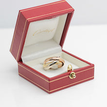 Lade das Bild in den Galerie-Viewer, Cartier Trinity Tricolour 18KT Gold mit Cartier Box in Gr. 50