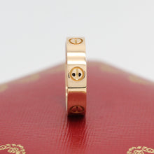 Lade das Bild in den Galerie-Viewer, Cartier Love Ring in 18KT Rosegold mit Cartier Box in Gr. 61