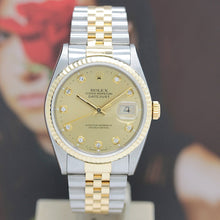 Lade das Bild in den Galerie-Viewer, Datejust Stahl/Gold Ref : 16233