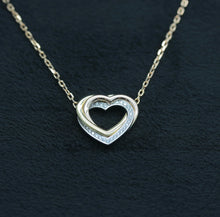 Lade das Bild in den Galerie-Viewer, Cartier Trinity Herz Halskette mit Diamanten in 18KT Rosegold mit Cartier Box