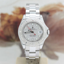 Lade das Bild in den Galerie-Viewer, Rolex Yachtmaster Medium Stahl/Platin Ref: 168622 mit Rolex Box & Papiere