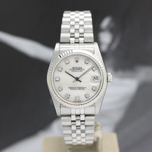 Lade das Bild in den Galerie-Viewer, Rolex Datejust Medium Stahl/Weißgold Ref: 68274