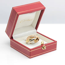 Lade das Bild in den Galerie-Viewer, Les must de Cartier Trinity Tricolour 18KT Gold mit Box & Papiere in Gr. 51