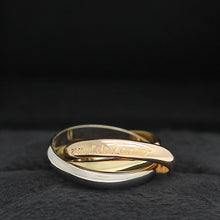 Lade das Bild in den Galerie-Viewer, Les must de Cartier Trinity Tricolour 18KT Gold mit Cartier Box in Gr. 51