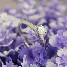 Lade das Bild in den Galerie-Viewer, Tiffany & Co. Verlobungsring Platin 950-Gr.49 - Box & Zertifikat 0.27 ct - VS1