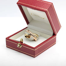 Lade das Bild in den Galerie-Viewer, Les must de Cartier Trinity Tricolour 18KT Gold mit Cartier Box in Gr. 52