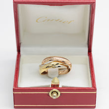 Lade das Bild in den Galerie-Viewer, Les must de Cartier Trinity Tricolour 18KT Gold mit Cartier Box in Gr. 51