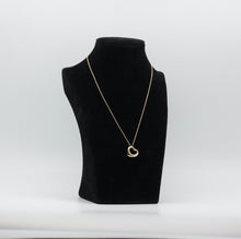Lade das Bild in den Galerie-Viewer, Tiffany & Co Halskette Elsa Peretti mit offenem Herz in 18KT Gold mit Box