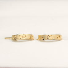 Lade das Bild in den Galerie-Viewer, Cartier Mini Love Ohrringe in 18KT Gelbgold mit Cartier Box