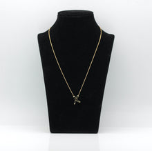 Lade das Bild in den Galerie-Viewer, Tiffany & Co. Paloma Picasso " Grafitti X " Halskette mit Anhänger in 18KT Gold