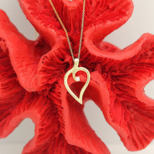 Lade das Bild in den Galerie-Viewer, Tiffany & Co. "offenes Blatt " Halskette mit Diamant in 18KT Gold