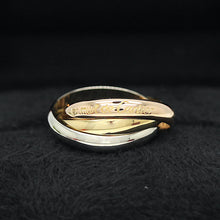 Lade das Bild in den Galerie-Viewer, Les must de Cartier Trinity Tricolour 18KT Gold mit Cartier Box in Gr. 49