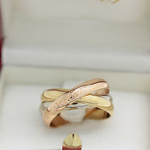 Lade das Bild in den Galerie-Viewer, Cartier Trinity Tricolour 18KT Gold mit Cartier Box in Gr. 54