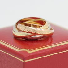 Lade das Bild in den Galerie-Viewer, Cartier Trinity Tricolour 18KT Gold mit Cartier Box in Gr. 54