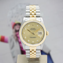 Lade das Bild in den Galerie-Viewer, Datejust Stahl/Gold Ref : 16233