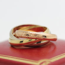 Lade das Bild in den Galerie-Viewer, Cartier Trinity Tricolour 18KT Gold mit Cartier Box in Gr. 55