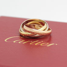 Lade das Bild in den Galerie-Viewer, Cartier Trinity Tricolour 18KT Gold mit Cartier Box in Gr. 54