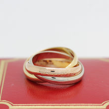 Lade das Bild in den Galerie-Viewer, Cartier Trinity Tricolour 18KT Gold mit Cartier Box in Gr. 55