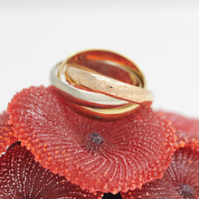 Lade das Bild in den Galerie-Viewer, Cartier Trinity Tricolour 18KT Gold mit Cartier Box in Gr. 50