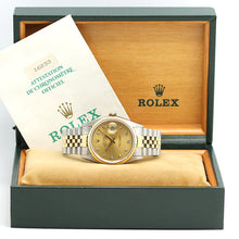 Lade das Bild in den Galerie-Viewer, Datejust Stahl/Gold Ref : 16233
